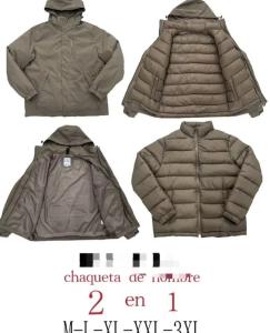 Campera 2 en 1 con Piel para Hombre - Miniatura 6