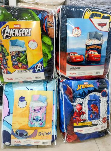 Alcolchado Flannel  Stich - Miniatura 3