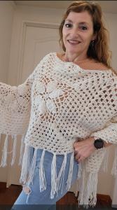 Poncho Crochet