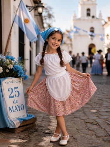 Paisana Vendedora Fiestas Patrias - Miniatura 3