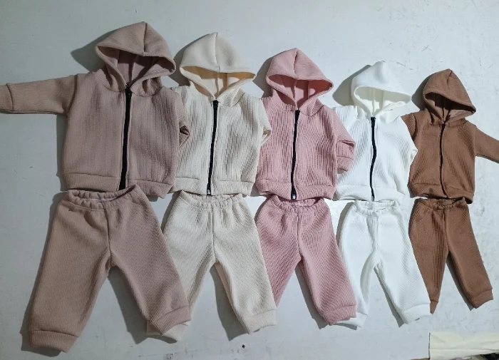 Campera y Pantalón Wafle con Plush