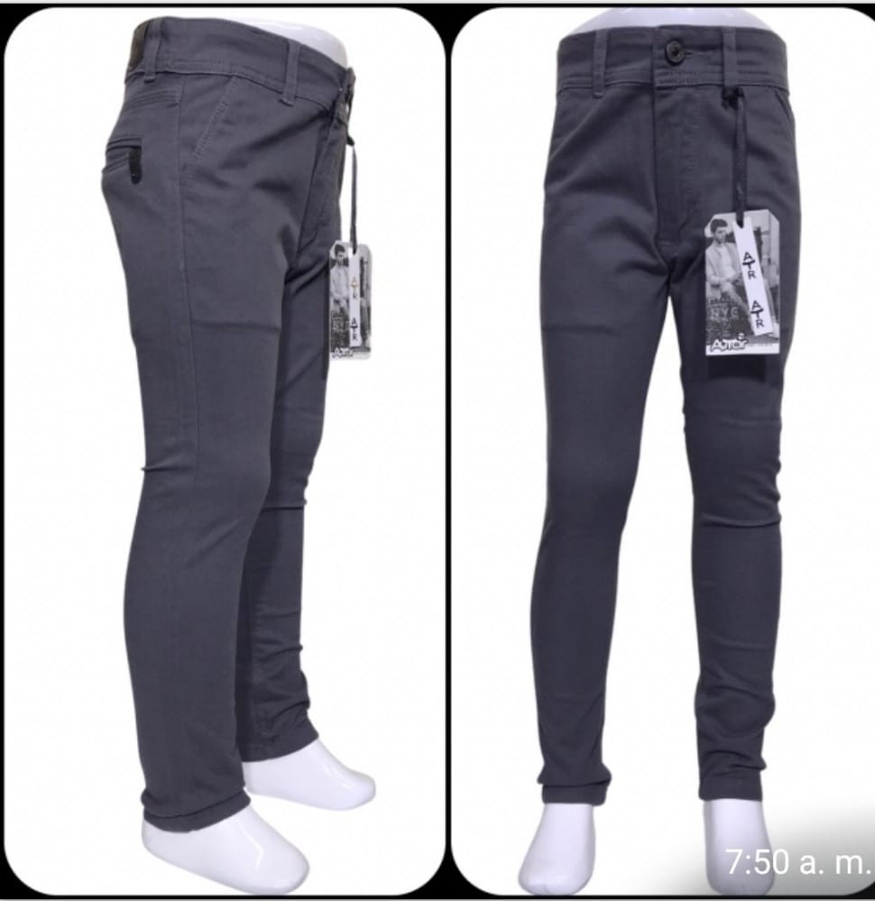 Pantalón Corte Chino Gabardina - Imagen 2