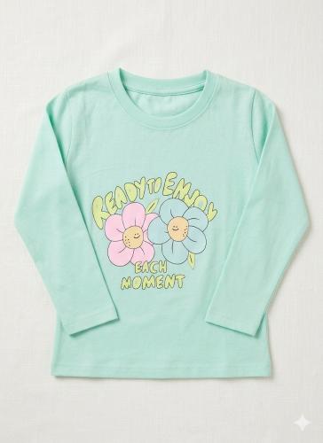 Remera de Algodón Premium o Camiseta de Algodón Premium de Nena - Miniatura 1