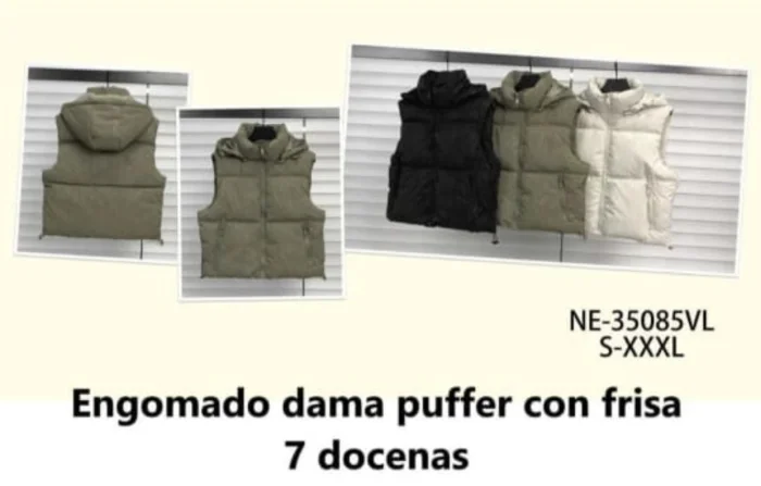 Chaleco con Piel  Zara