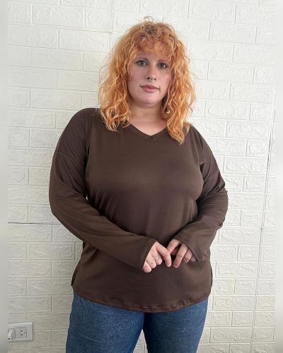 Camiseta Tajos de Modal Soft