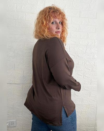 Camiseta Tajos de Modal Soft - Miniatura 2