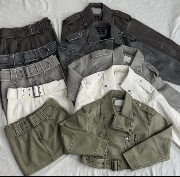 Conjunto Ecocuero / Conjunto Pollera