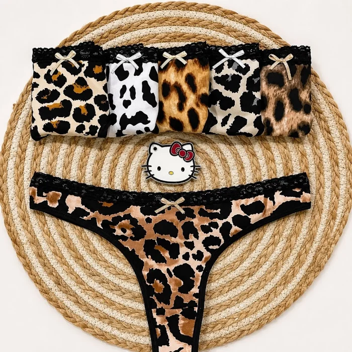 Colaless Animal Print -lenceria Micatu