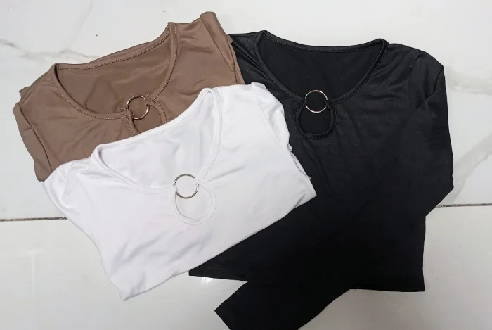 Remera Modal Soft con Argolla
