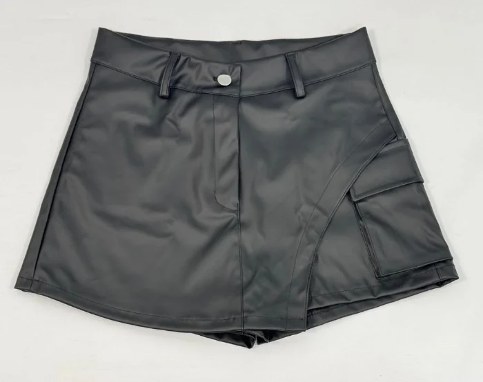 Short Pollera Col Bolsillo