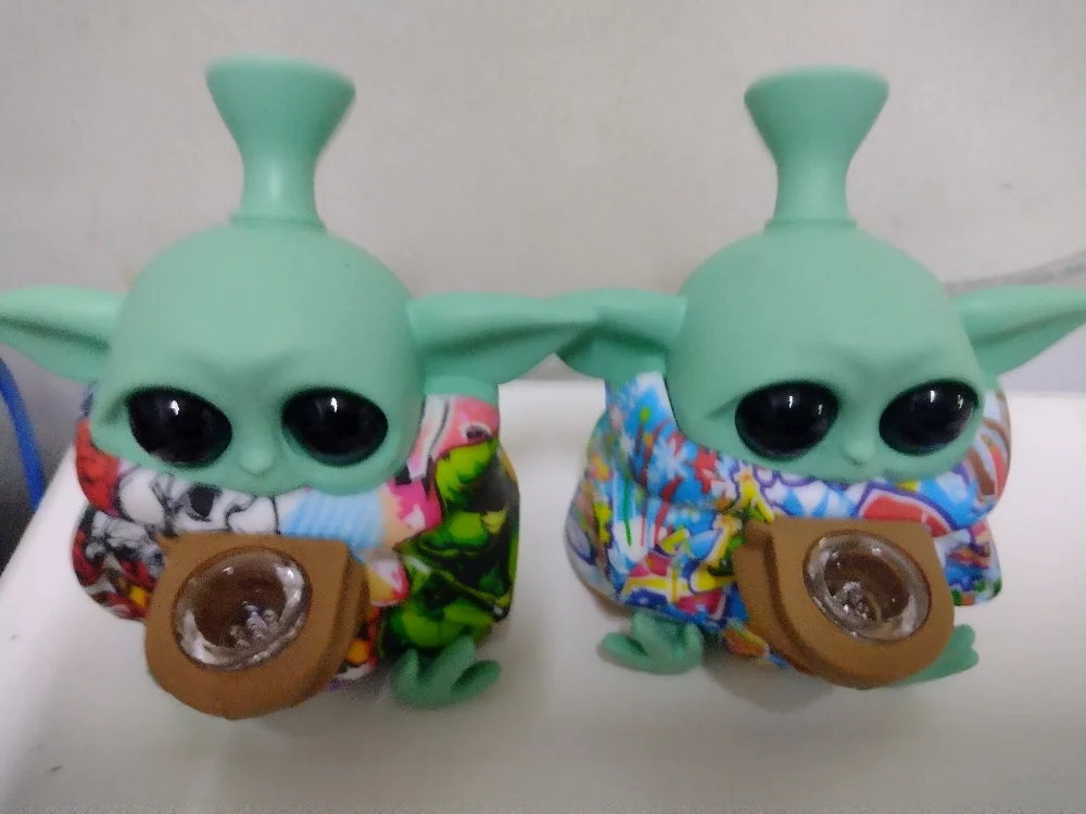 Pipa Fumar Baby Yoda - Imagen 2