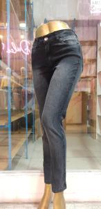 Pantalón Elastizado Gris Localizado - Miniatura 2