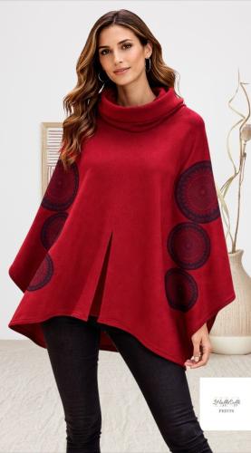 Poncho  Polar con Diseños Fabulosos - Miniatura 2