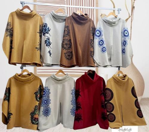 Poncho  Polar con Diseños Fabulosos - Miniatura 3