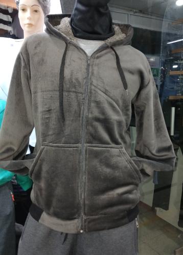 Campera Corderoy con Peluche