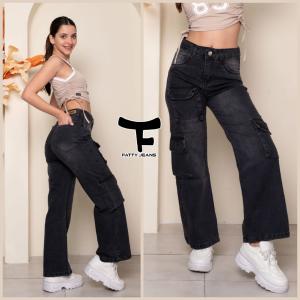 Wide Leg Cargo Elastizado Dama