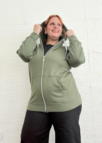 Campera Larga de Friza Viscosa