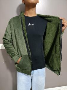 Campera de Corderoy Verde