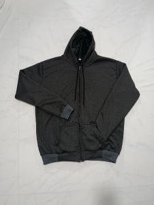 Campera Corderoy C/piel Gris Topo T.especial