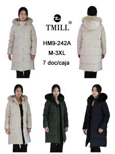 Tapado Impermeable con Piel Dama