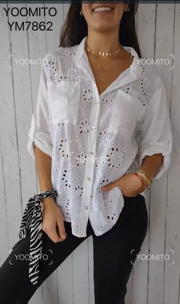 Camisas Broderi Talle Normal - Imagen 2