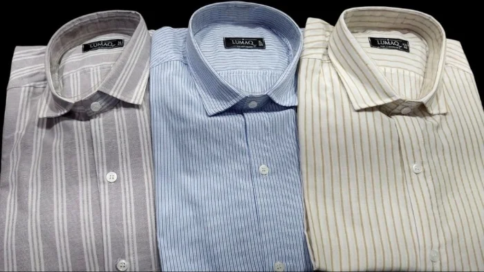 Camisas Rayadas Manga Larga