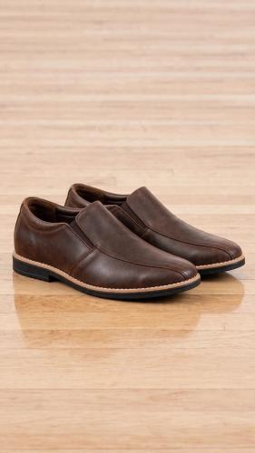 Zapatos de Vestir Cuero Vacuno Negro Marrón Chocolate