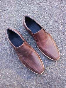 Zapatos de Vestir Cuero Vacuno Negro Marrón Chocolate - Miniatura 6