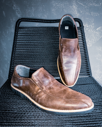 Zapatos de Vestir Cuero Vacuno Negro Marrón Chocolate - Miniatura 5