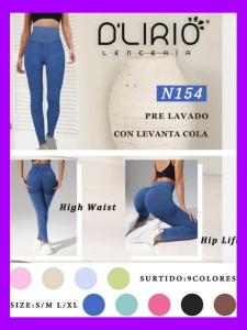 Calza Seamless Prelavada Push Up !!..corte Corazon..!!