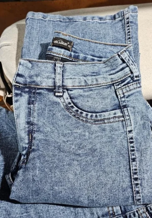 Jeans Oxford las Locas Azul Nevado