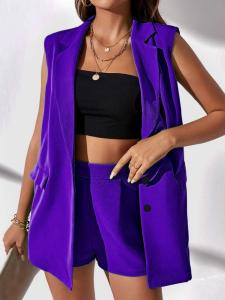 Conj Tatiana  Chaleco/short - Miniatura 5