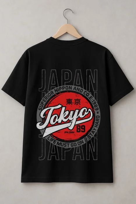 Remera Oversize Japan