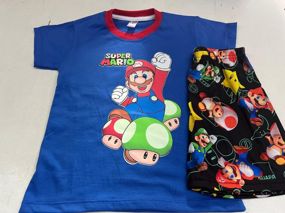 Pijama Mario Bross con Brillo - Imagen 2