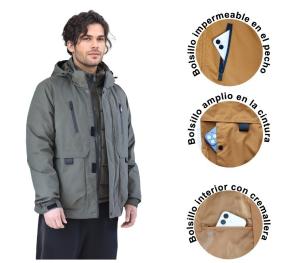 Campera 2 en 1  Impermeables Especial - Miniatura 2
