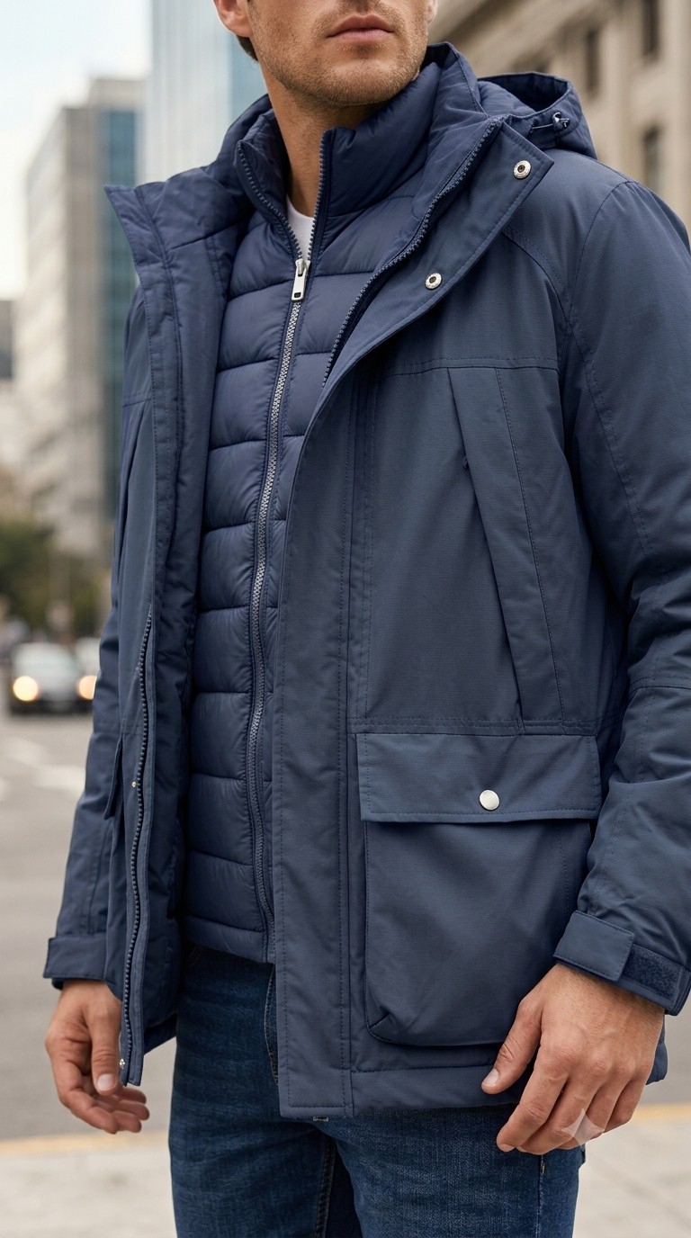 Campera 2 en 1 Impermeable - Imagen 5
