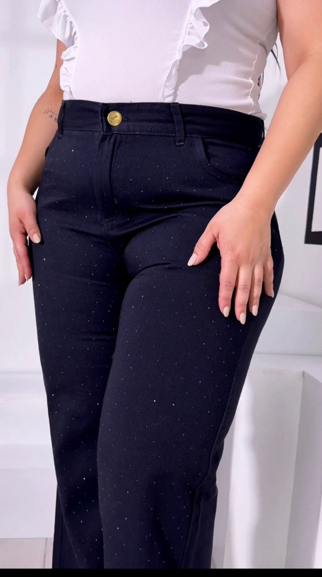 Wide con Brillos Negros - Imagen 3