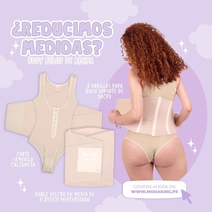 Body Faja con Velcro  - Modaking Perú - Imagen 2