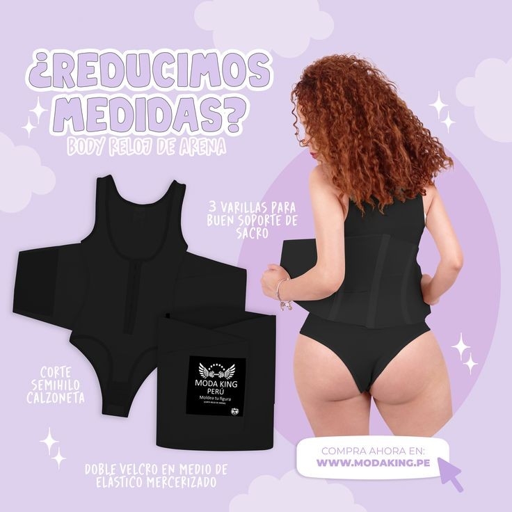 Body Faja con Velcro  - Modaking Perú - Imagen 3
