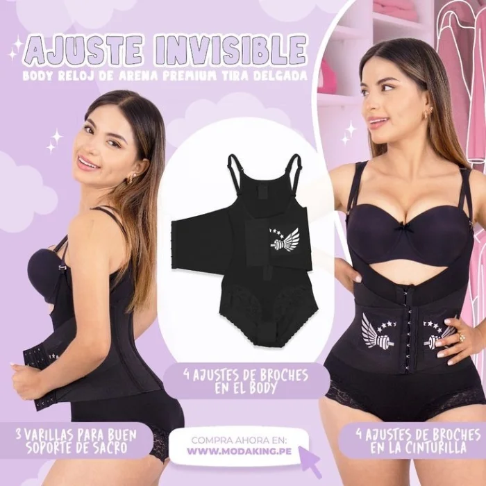 Body Faja Premium Broche - Modaking Perú