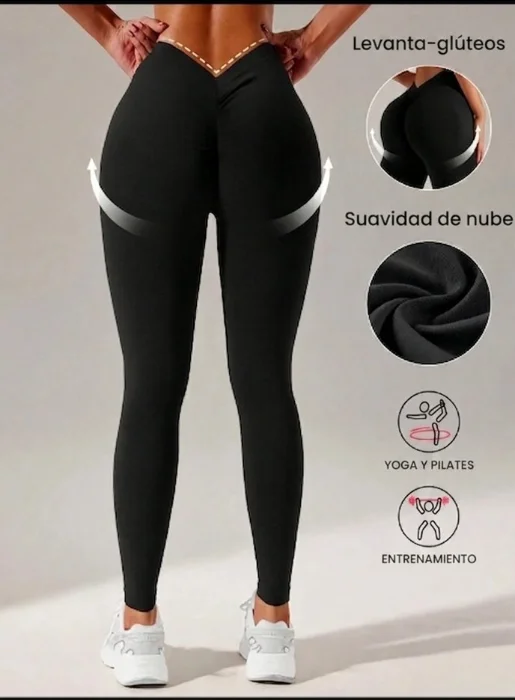 Calza Push Up Corte V Levanta Cola