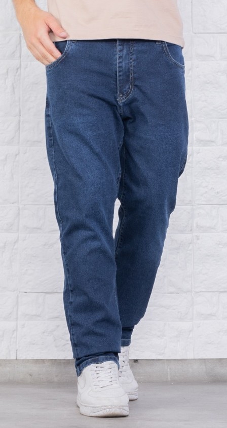 Jeans Semichupines Elastizados Azul Natan - Imagen 4