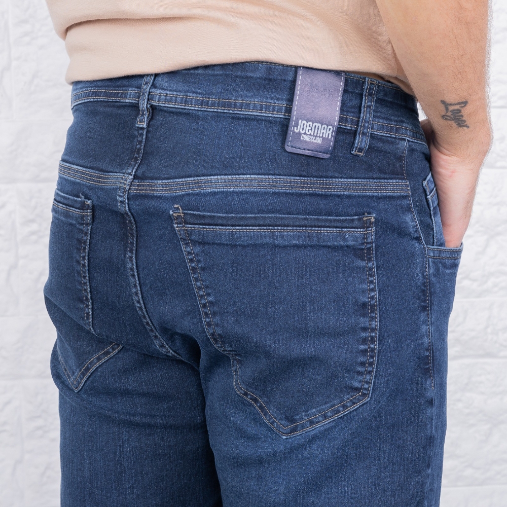 Jeans Semichupines Elastizados Azul Natan - Imagen 6