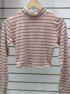 Polera Rayada Crop