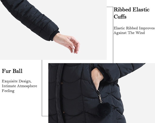 Campera Tapado  con Piel - Imagen 3