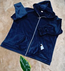 Campera Especial de Plush Bifaz con Piel - Miniatura 5