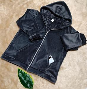Campera Especial de Plush Bifaz con Piel - Miniatura 6