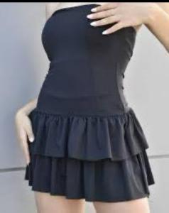Vestido Corto Volado