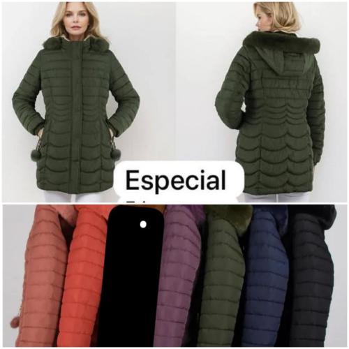Campera  Talle Especial con Piel - Miniatura 2