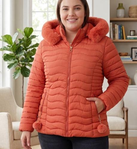 Campera con Piel  Especial